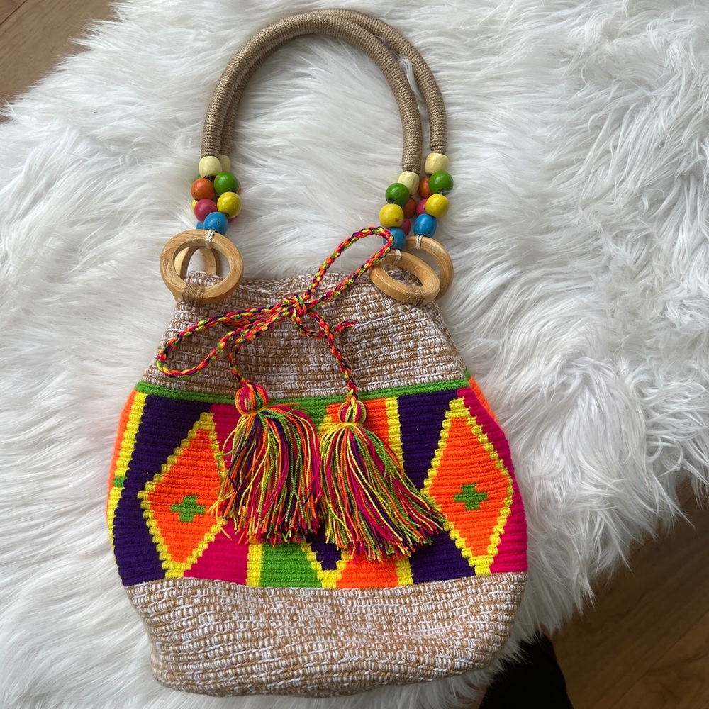 Handmade Colombian Wayyu Bag NWOT!